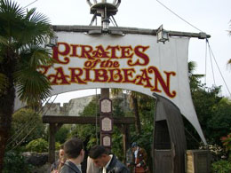 Disneyland Paris information: Pirates of the Carribean