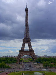 Visit Eiffel Tower monument in Paris