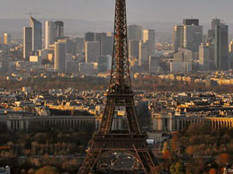 Eiffel Tower and La Defense