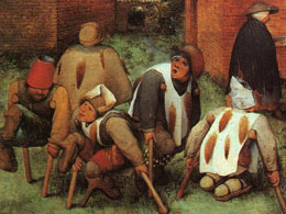 Beggars - Brueghel - Louvre Museum