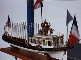 Shipmodel at Paris Maritime Museum
