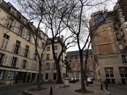 Place Furstenberg on Paris left bank
