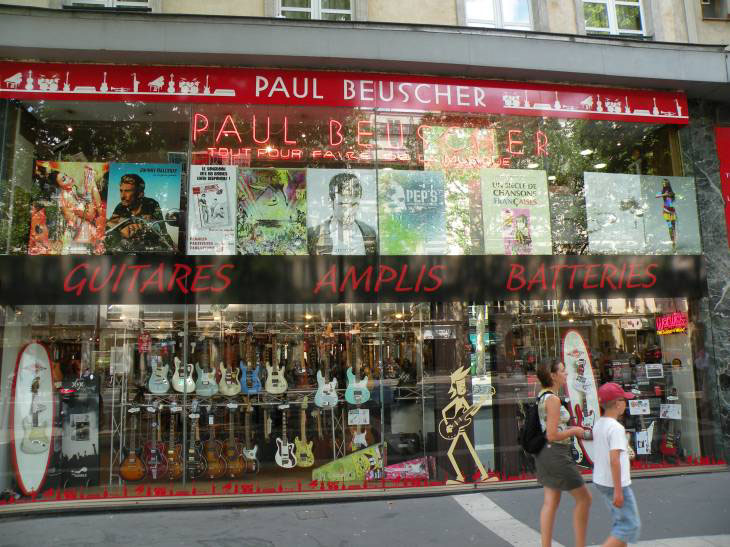 music store