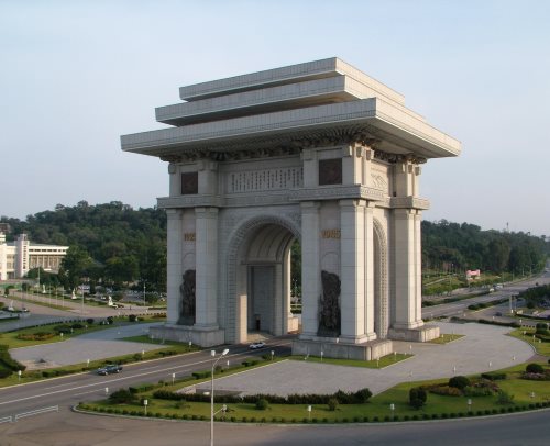 The world’s second tallest Arc de Triomphe is in North Korea