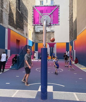 Pigalle Basketball Court near Montmartre