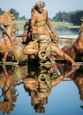 The basin of Apollo in Versailles Gardens