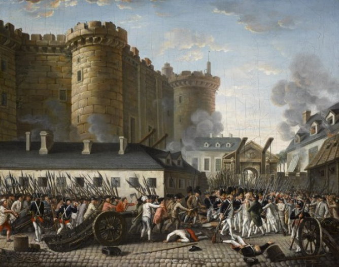 The taking of La Bastille