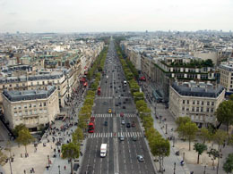Best views of Paris: Arc de Triomphe