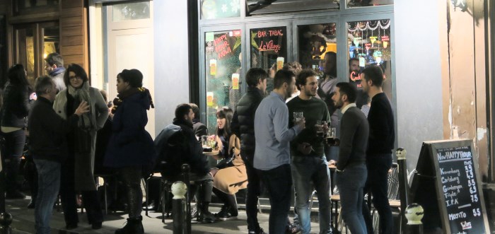 Bombardier bar in Quartier Latin