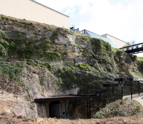 The bunker of Caen Memorial