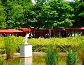 Cafe de Diane in Les Tuileries Gardens