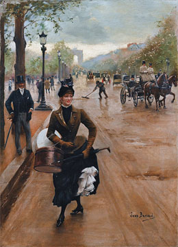 Champs-Elysées in 1900