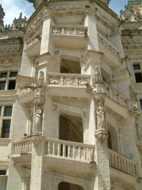 Blois is the most historical castle of the Loire