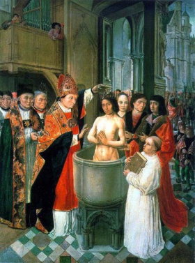 The baptism of King Clovis was in Rheims in 496