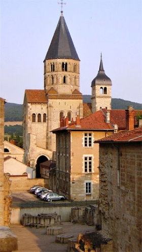 Cluny was founded in 910 in Burgundy