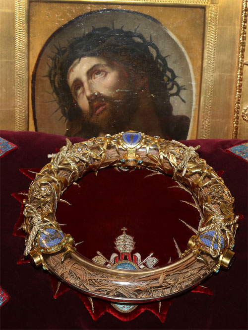 The Crown of Thorns is in Notre-Dame