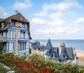 Deauville beach