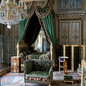 Napoléon stayed in Château de Fontainebleau