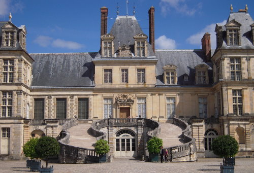 Fontainebleau stairs