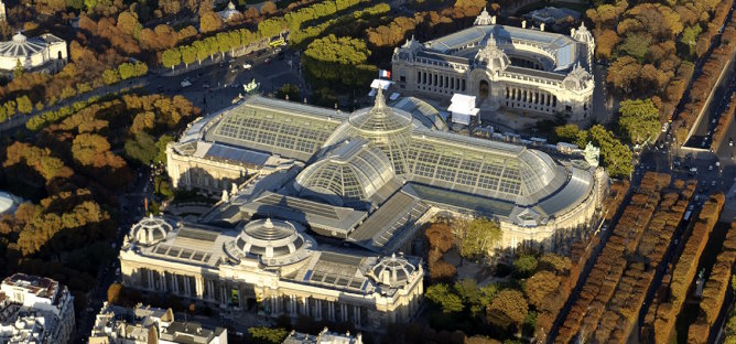 Grand Palais is the Olympics venue for fencing