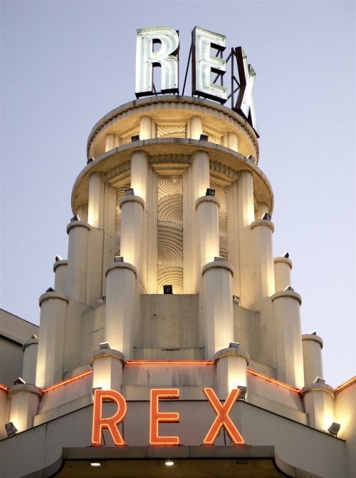 The Rex movie theater in Paris