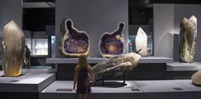 Minerals in Paris Natural History Museum