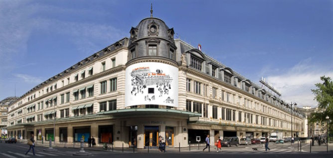 Le Bon Marché is the most exclusive department store in Paris