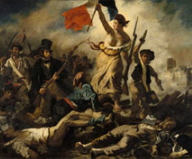 Liberty leading the people - Delacroix