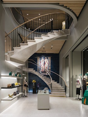 Loewe flagship store is 48 Avenue Montaigne