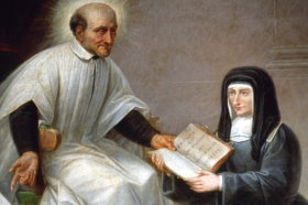 Louise de Marillac and Saint Vincent