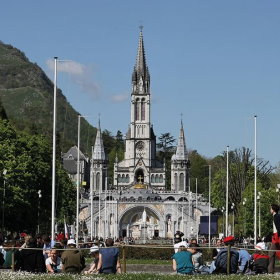 The Basilica in Lourdes