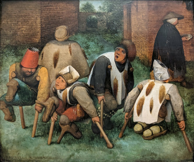 Pieter Bruegel - The beggars