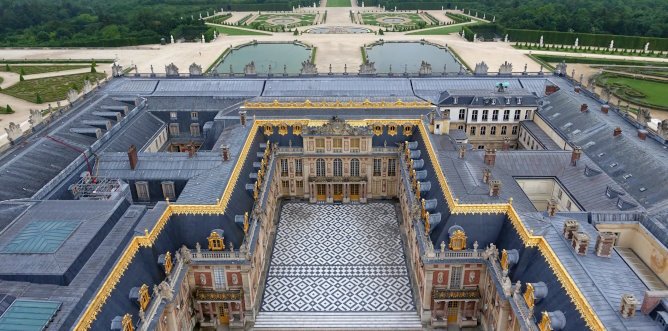 map of Palace of Versailles