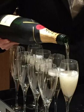 Tasting Moët & Chandon in Epernay, Champagne