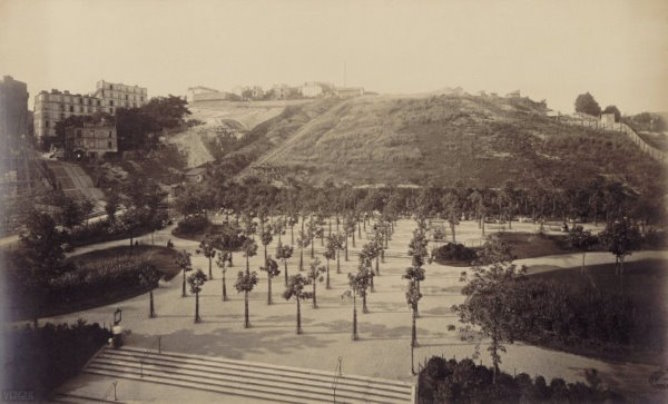 Montmartre before the construction of Sacré-Coeur