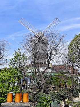 The Blute-fin windmill is now a private property
