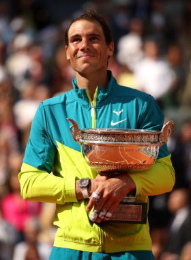 Rafael Nadal won 14 Roland-Garros