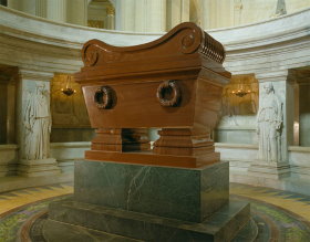 Napoléon's tomb in Les Invalides