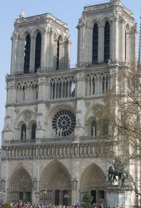 Notre-Dame Cathedral western facade