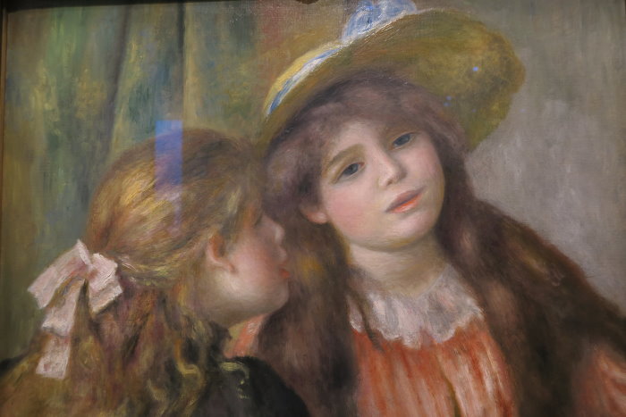 Portrait de deux fillettes - Auguste Renoir - Musée de l'Orangerie