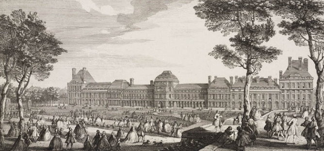 Les Tuileries Palace was destroyed in 1871