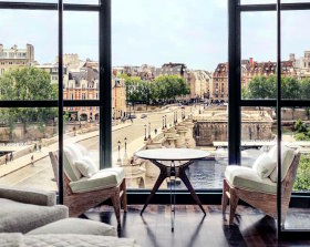 Hotel Cheval Blanc boasts spectacular views