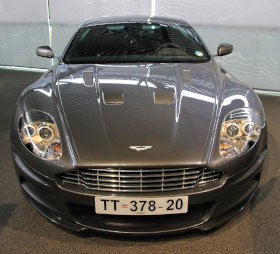 James Bond Aston Martin DBS is present