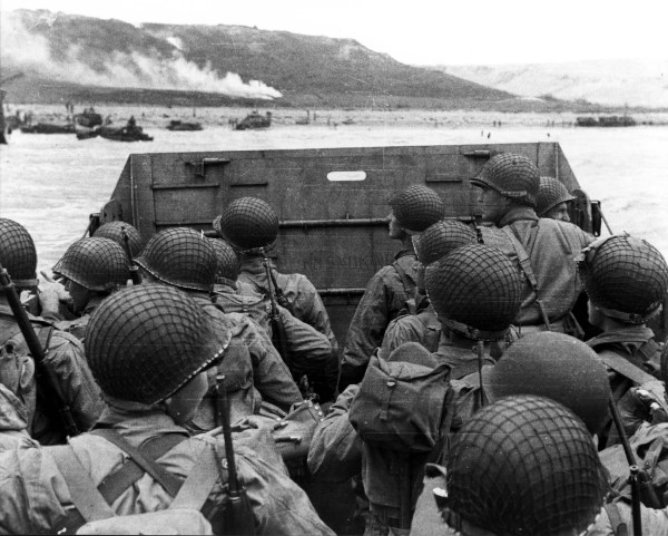 Pointe du Hoc on June 6 1944
