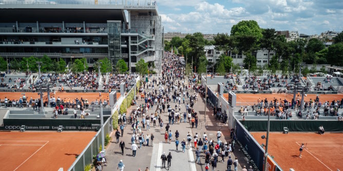 The new Philippe-Chatrier court
