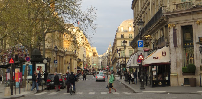 Rue Saint-Honoré is one of the oldest streets of Paris