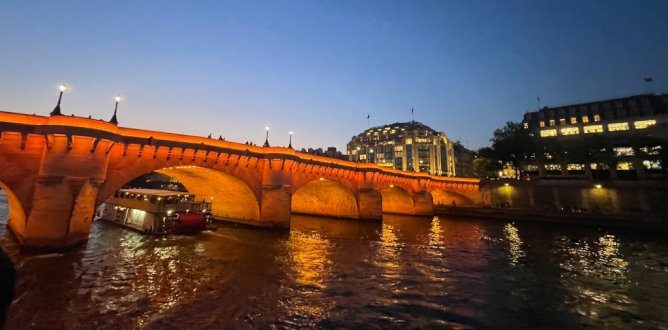 The Seine River in Paris