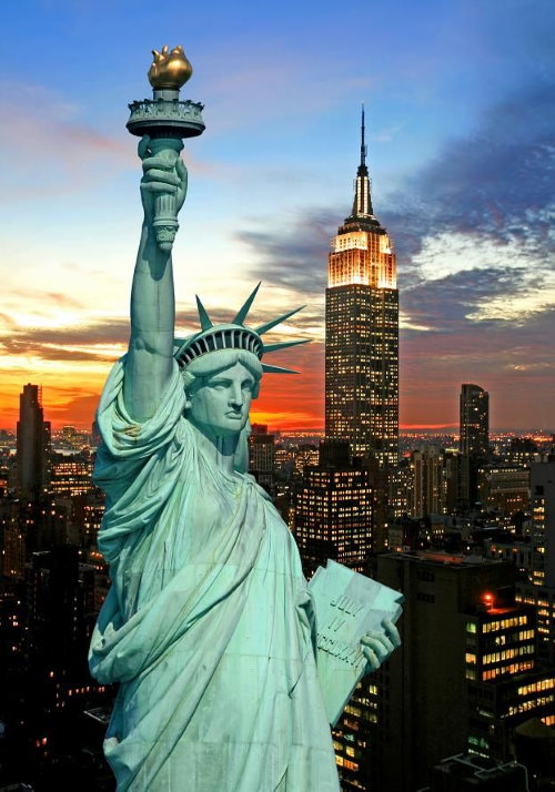 The Statue of Liberty in New-York City