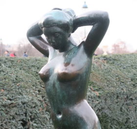 Maillol statue in Tuileries Gardens