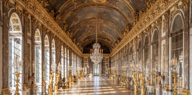 Hall of Mirrors in the Palace of Versailles